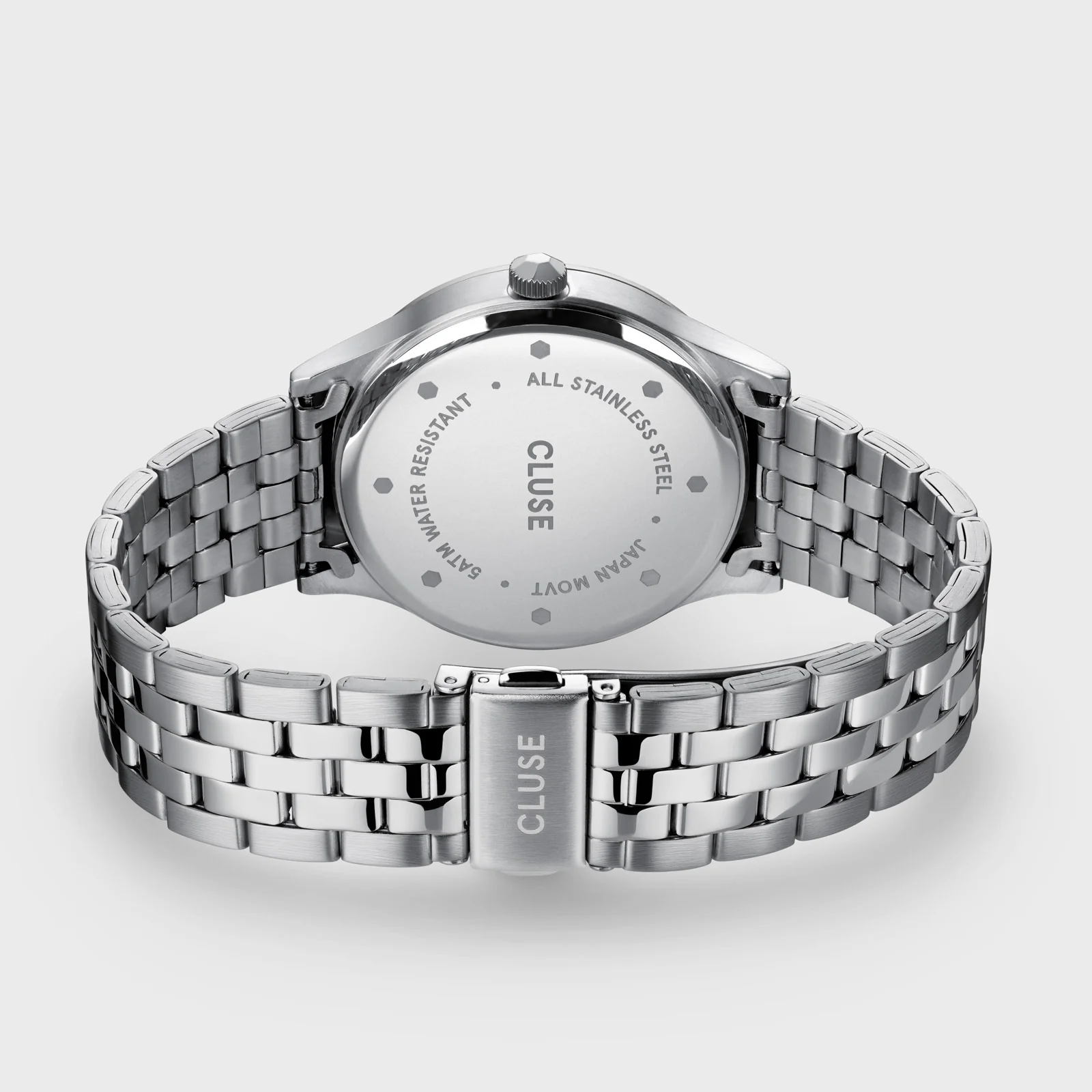 Aravis 3-Hand Watch Steel, Green, Silver Colour - Image 4